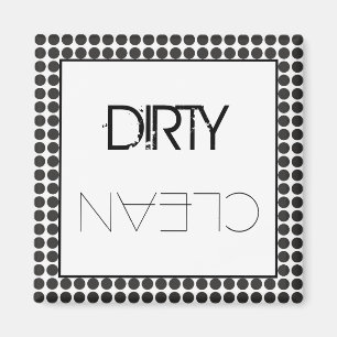 Íman O preto pontilha a máquina de lavar louça