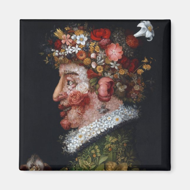 Íman O Primavera, Arcimboldo (Frente)
