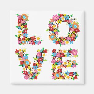 Íman O primavera do AMOR floresce o ímã