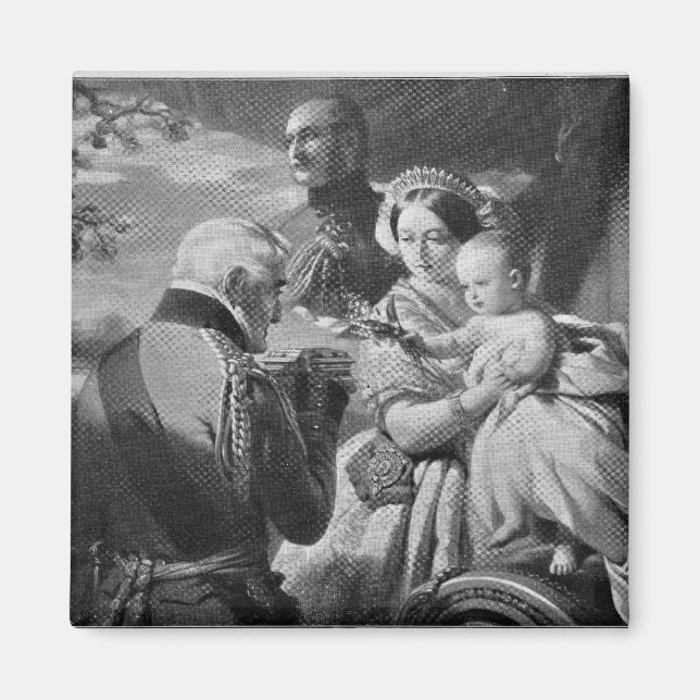 Íman O primeiro de maio de 1851, gravado por Werner (Frente)
