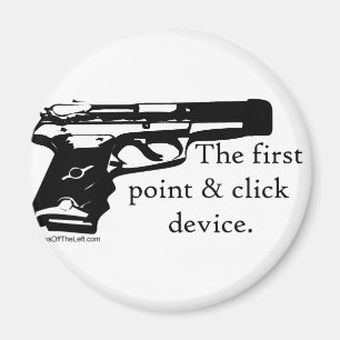 Íman O primeiro dispositivo do ponto & do clique