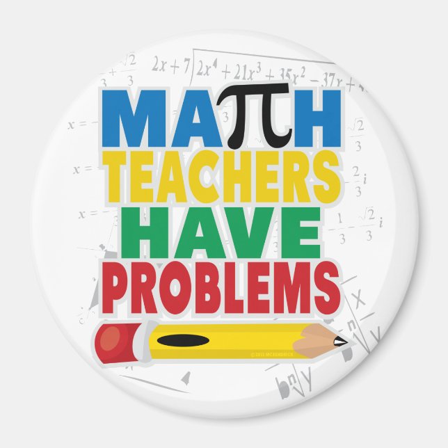 Íman O professor de matemática tem problemas (Frente)
