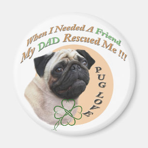 Íman O Pug meu pai salvou-me