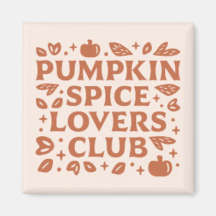 Íman O Pumpkin Spice Lovers Club