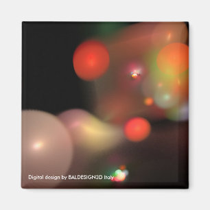 Íman O QUANTUM BORBULHA violeta vermelha