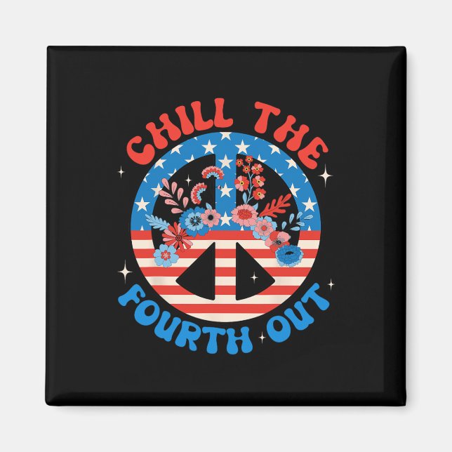 Íman O Quarto de Julho Patriótico Independência  (Frente)