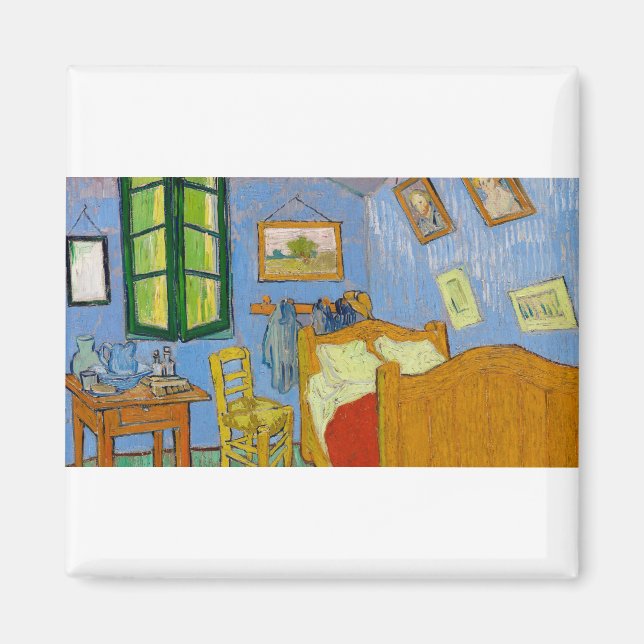 Íman O quarto de Vincent van Gogh (Frente)