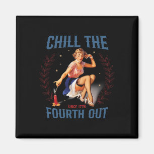 Íman O Quarto Fora Retro 4 De Julho