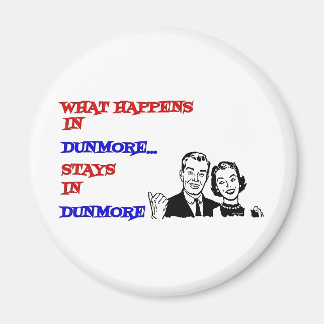 Íman O que acontece em Dunmore (Frente)