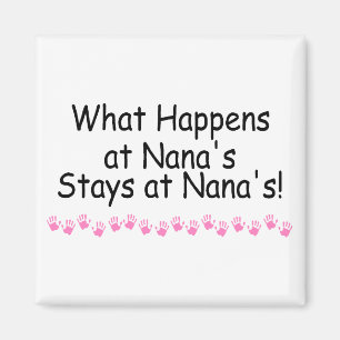 Íman O que acontece em estadas de Nanas em Nanas