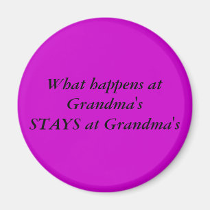 Íman O que acontece em Grandma'sSTAYS na avó
