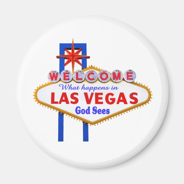 Íman O que acontece no imã de Vegas (Frente)