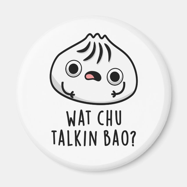 Íman O Que Chu Falkin Bao Funny Dimsum Pun (Frente)