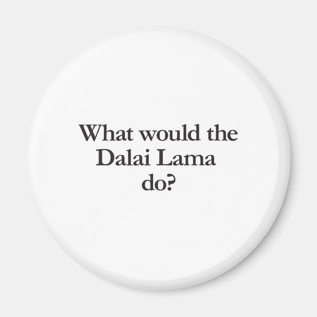 Íman o que dalai lama faria (Frente)