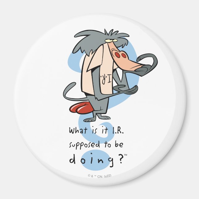 Íman O que é que eu deveria estar fazendo?™ (Frente)