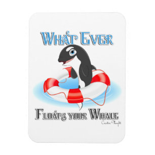 Íman O que flutuar na sua baleia