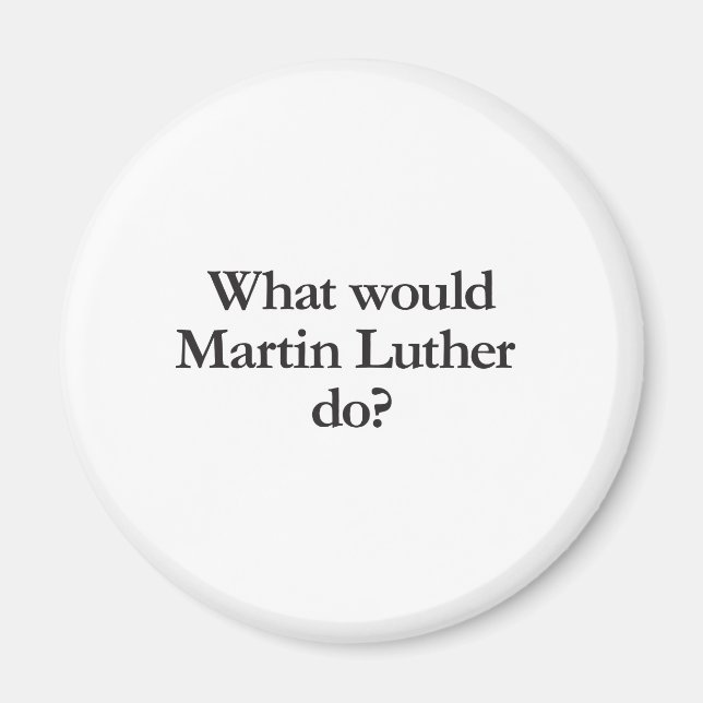Íman o que martin luther faria (Frente)
