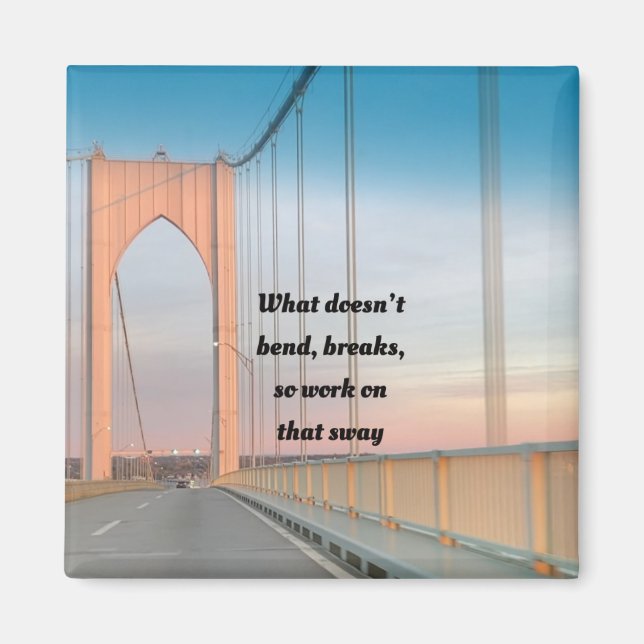 Íman O que não encaixa quebra o ímã de cotação (Frente)