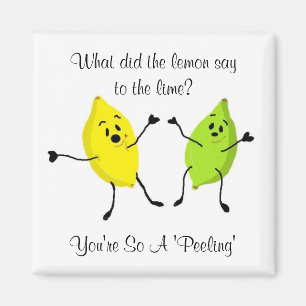 Íman O que o limão disse ao limão?