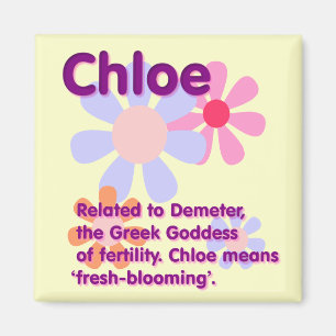 Íman O que seu nome significa: Chloe