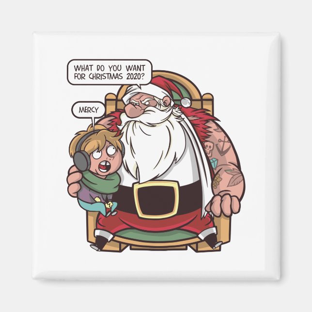 Íman O que você quer para o Natal? (Frente)