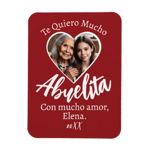 Íman O Quiero Mucho Abuelita Con Foto Personin