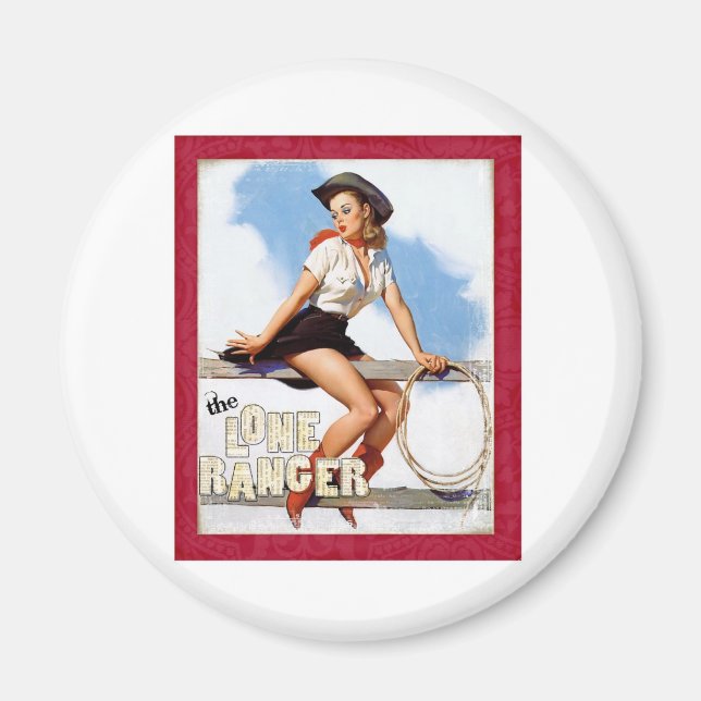 Íman O Ranger Solitário (Frente)