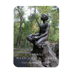 Íman O Rapaz George Washington Carver Estátua