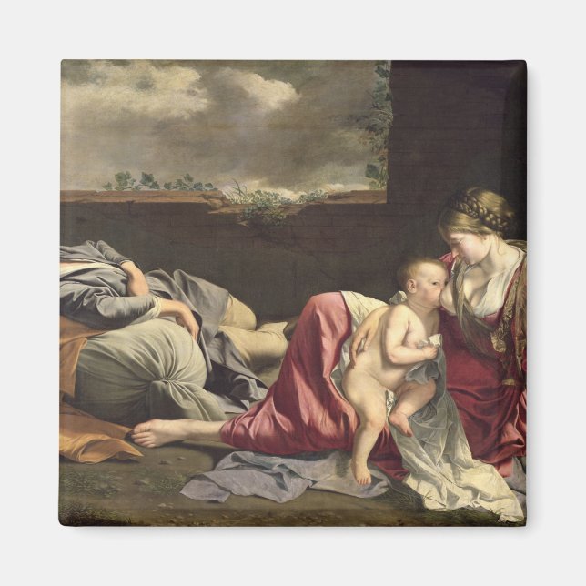 Íman O Resto no Voo para o Egito, 1628 (Frente)