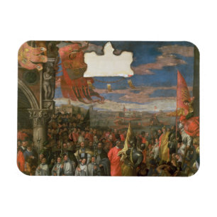 Íman O retorno de Andrea Contarini do Doge vitorioso