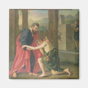 Íman O retorno do filho Prodigal, 1823 (óleo no canva