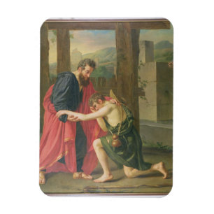 Íman O retorno do filho Prodigal, 1823 (óleo no canva