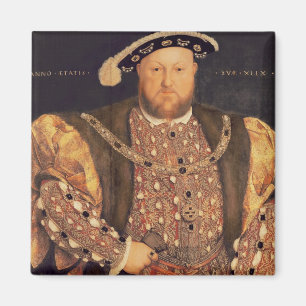 Íman O retrato de Henry VIII envelheceu 49, 1540