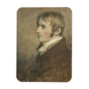 Íman O retrato de John Constable (1776-1837) envelheceu