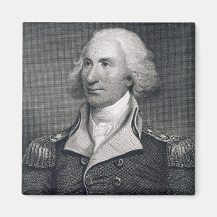 Íman O retrato do general principal Philip Schuyler,