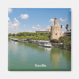 Íman O rio Guadalquivir e a torre dourada
