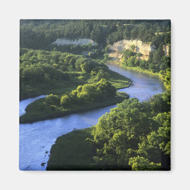 Íman O rio Niobrara perto de Valentine Nebraska (Frente)
