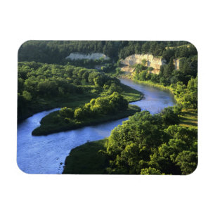 Íman O rio Niobrara perto do Namorados de Nebraska