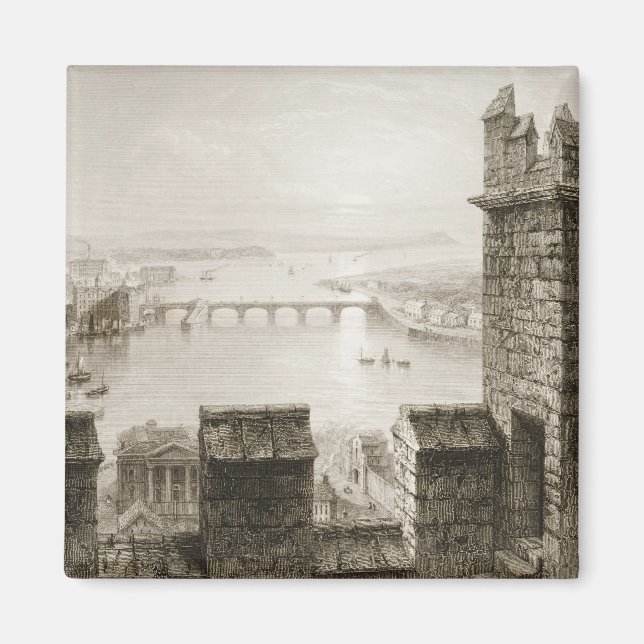 Íman O rio Shannon e Limerick (Frente)