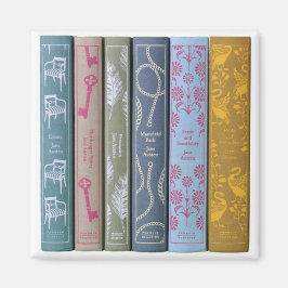 Íman O romances de Jane Austen em um imã