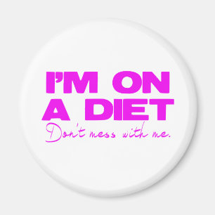 Íman O rosa da dieta não suja comigo