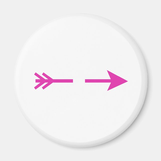 Íman O Rosa De Seta Quebrou Os Presentes Do Zazzle MUSE (Frente)