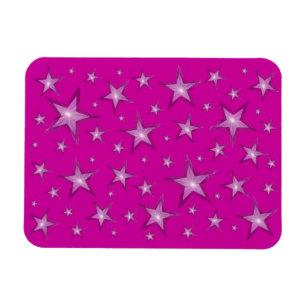 Íman O rosa Stars o rosa flexível do ímã