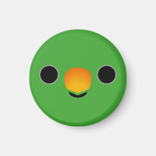 Íman O rosto de um papagaio Eclectus (Homem)