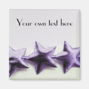 Íman O roxo Stars o ímã
