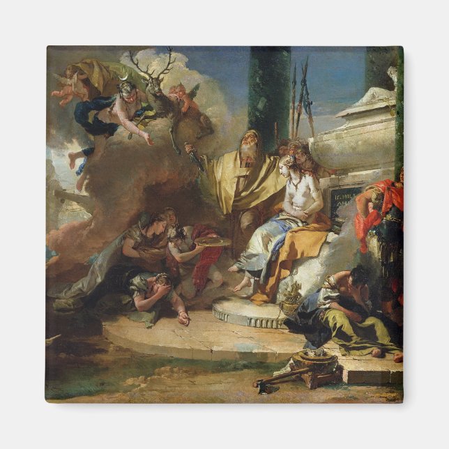 Íman O Sacrifício da Iphigenia (Frente)