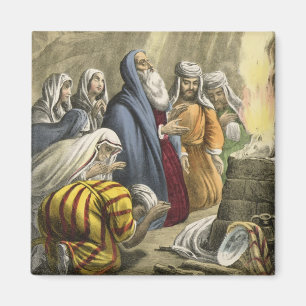 Íman O sacrifício de Noah em deixar a arca, de uma