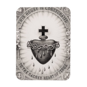 Íman O Sagrado Coração de Jesus Símbolo Divino