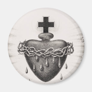 Íman O Sagrado Coração de Jesus Símbolo Divino