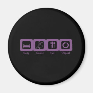 Íman O salão de baile do sono come a repetição